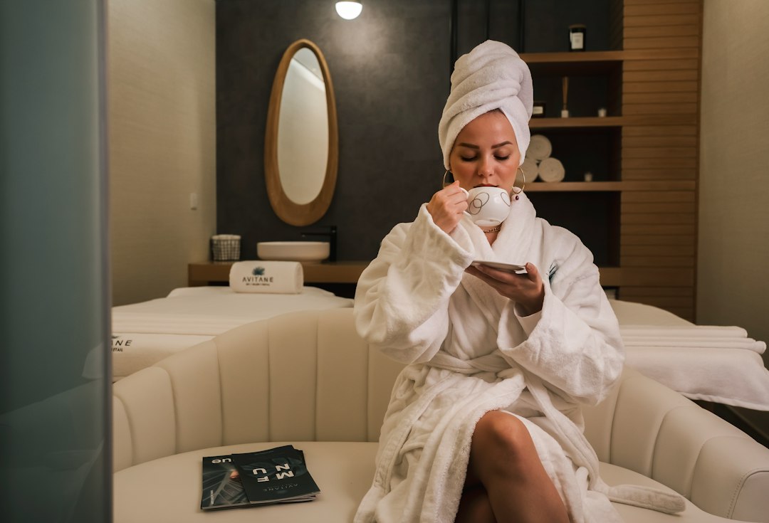 microneedling recovery photos and spa treatment